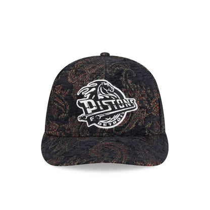 Detroit Pistons Three Looms Jacquard Chenille 59FIFTY Fitted Hat