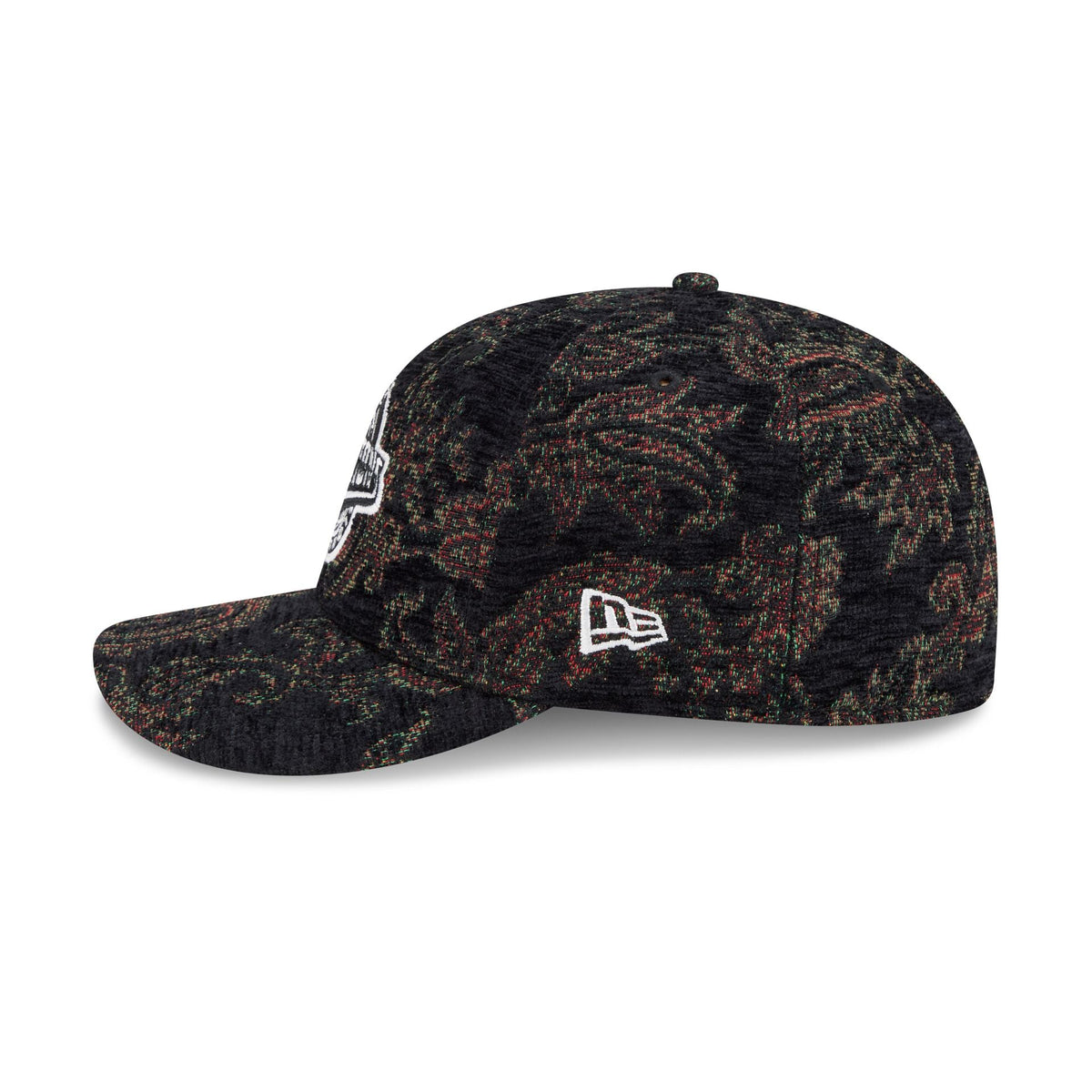 Detroit Pistons Three Looms Jacquard Chenille 59FIFTY Fitted Hat