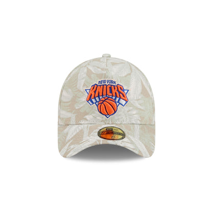 New York Knicks Three Looms Leafy Palm 59FORTY A-Frame Fitted Hat