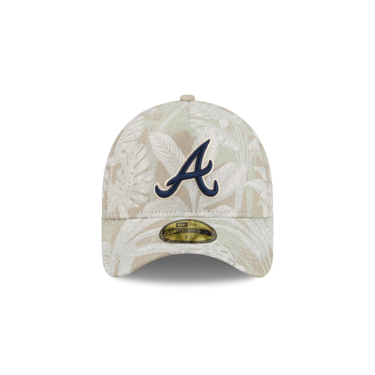 Atlanta Braves Three Looms Leafy Palm 59FORTY A-Frame Fitted Hat