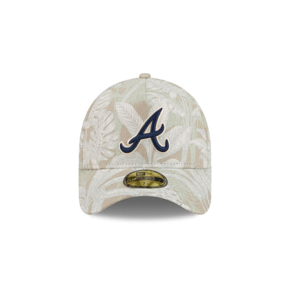 Atlanta Braves Three Looms Leafy Palm 59FORTY A-Frame Fitted Hat