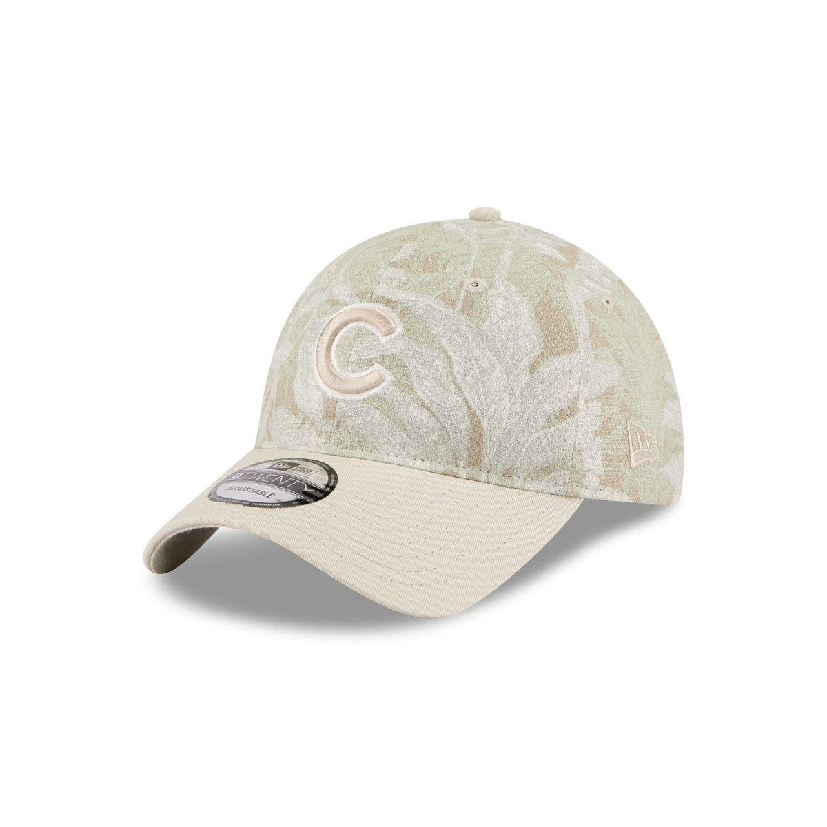 Chicago Cubs Three Looms Leafy Palm 9TWENTY Adjustable Hat