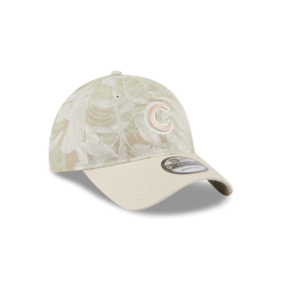 Chicago Cubs Three Looms Leafy Palm 9TWENTY Adjustable Hat
