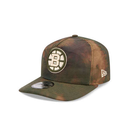Boston Bruins Three Looms Nylon Wash Dye 19TWENTY Adjustable Hat