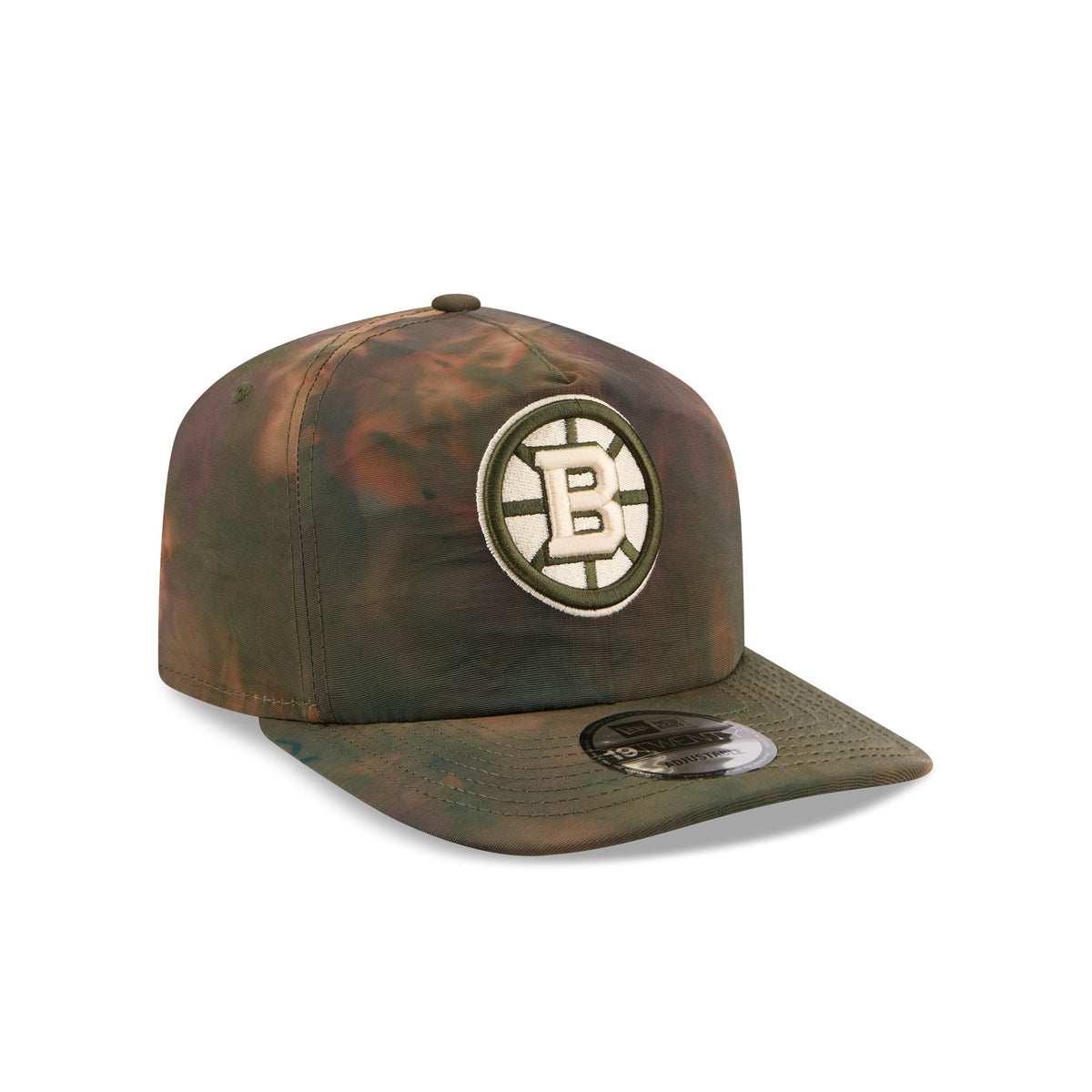 Boston Bruins Three Looms Nylon Wash Dye 19TWENTY Adjustable Hat