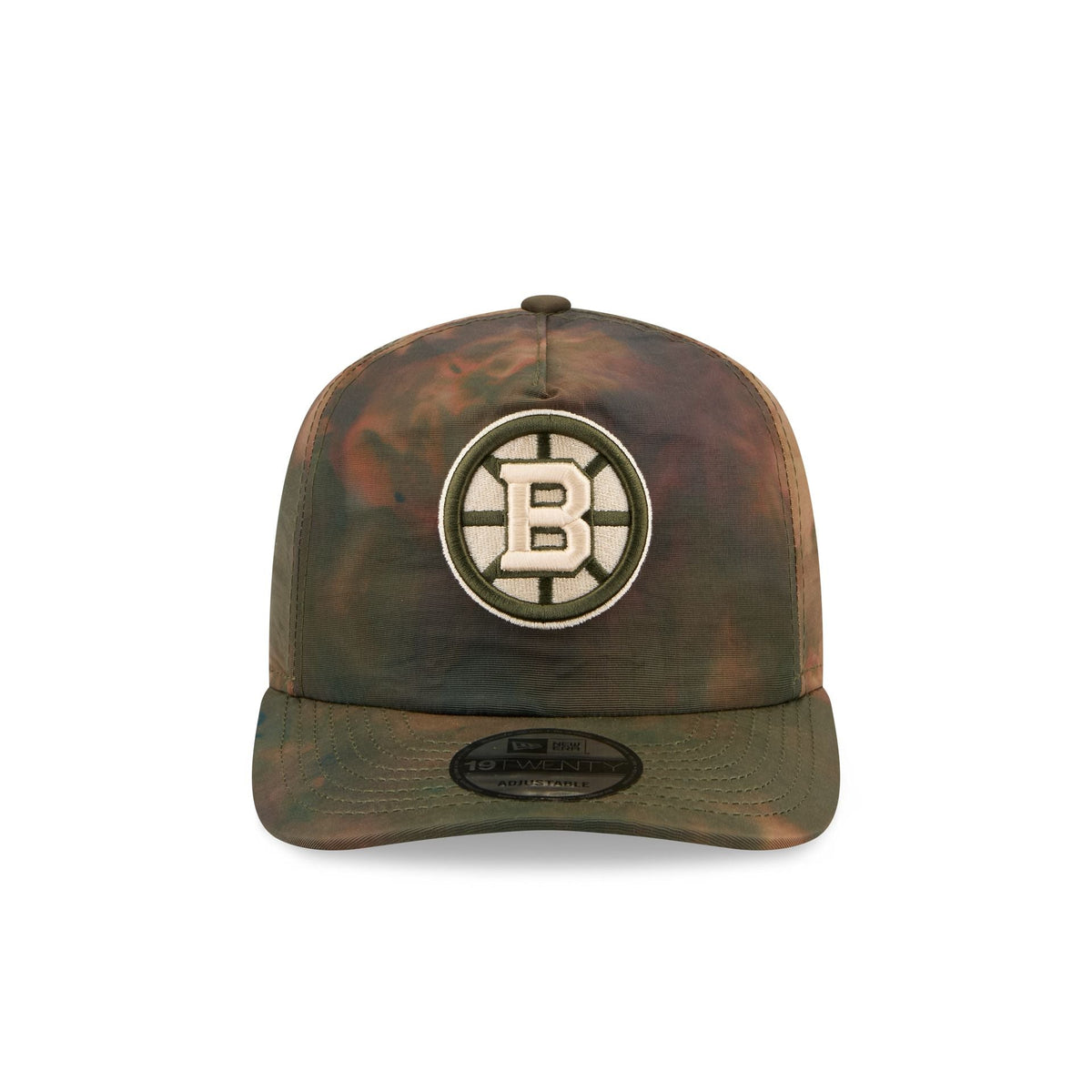Boston Bruins Three Looms Nylon Wash Dye 19TWENTY Adjustable Hat