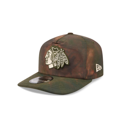 Chicago Blackhawks Three Looms Nylon Wash Dye 19TWENTY Adjustable Hat