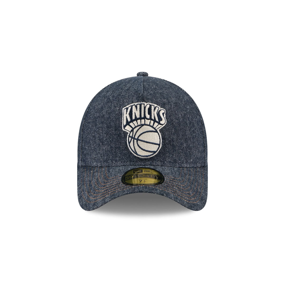 New York Knicks Denim 59FORTY A-Frame Fitted Hat