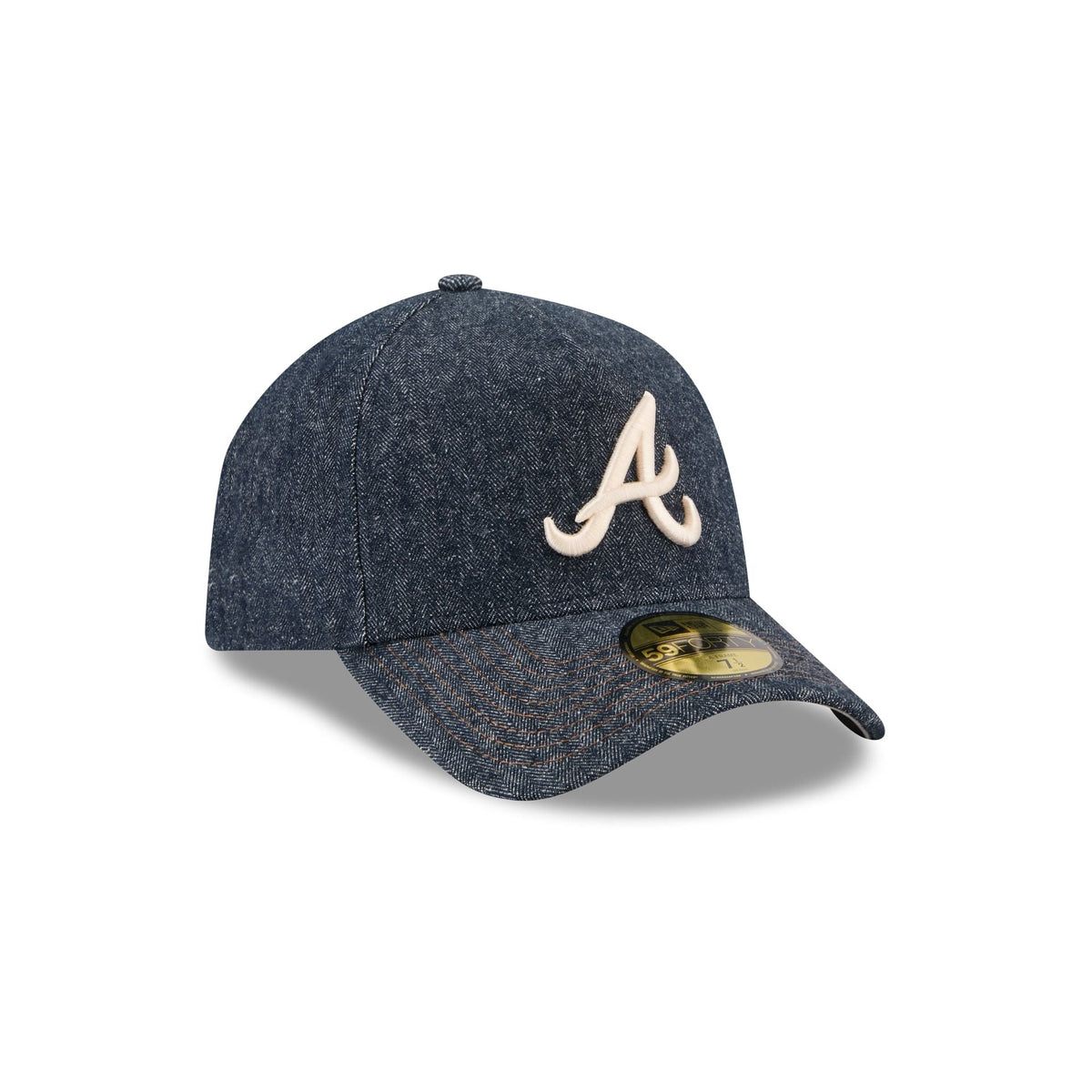 Atlanta Braves Denim 59FORTY A-Frame Fitted Hat