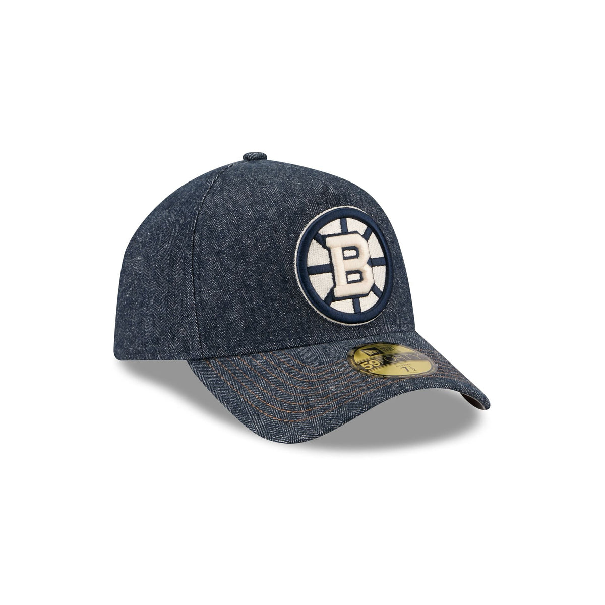 Boston Bruins Denim 59FORTY A-Frame Fitted Hat