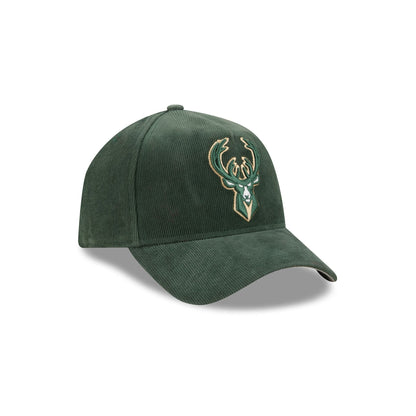 Milwaukee Bucks Corduroy Wale 59FORTY A-Frame Fitted Hat