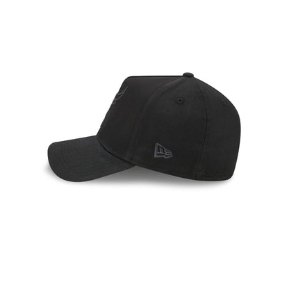 Chicago Bulls Waxed Canvas Black 59FORTY A-Frame Fitted Hat