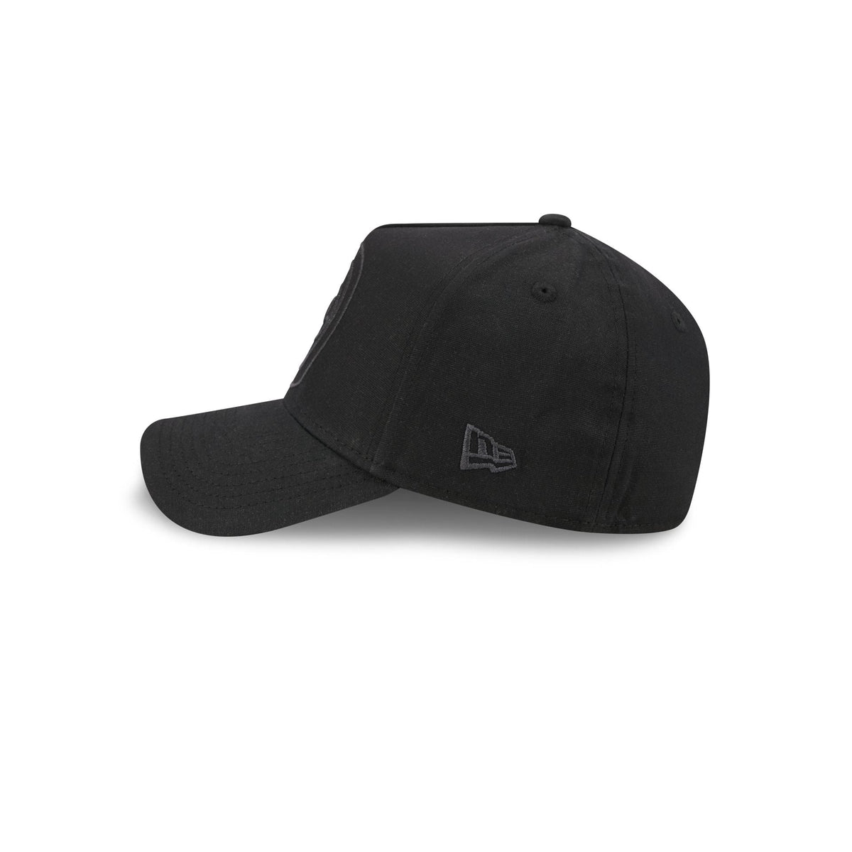 Detroit Pistons Waxed Canvas Black 59FORTY A-Frame Fitted Hat