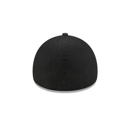 Detroit Pistons Waxed Canvas Black 59FORTY A-Frame Fitted Hat