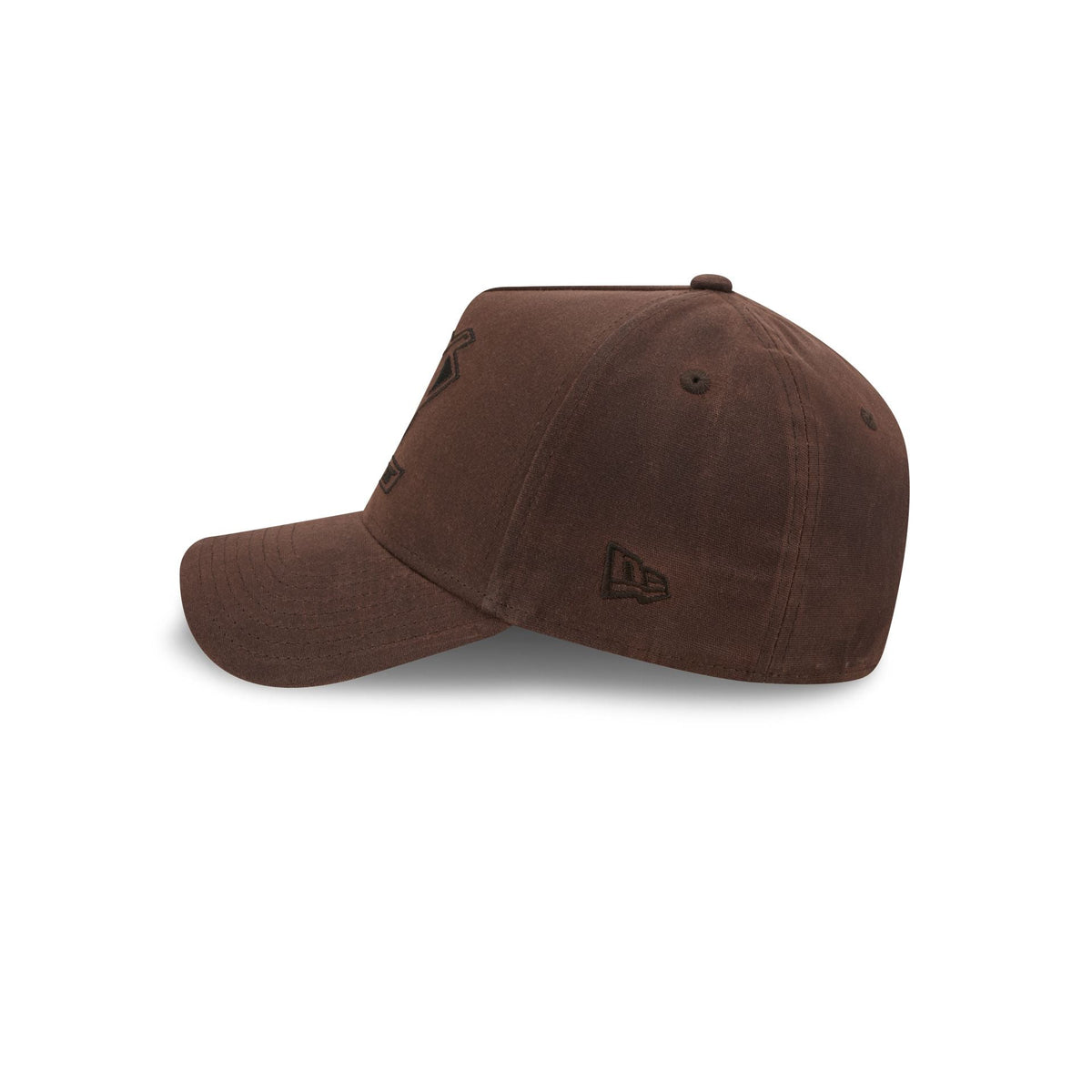 Anaheim Ducks Waxed Canvas Brown 59FORTY A-Frame Fitted Hat