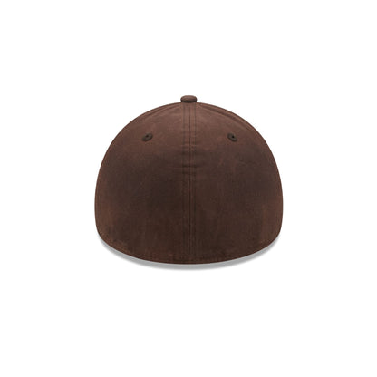 Anaheim Ducks Waxed Canvas Brown 59FORTY A-Frame Fitted Hat