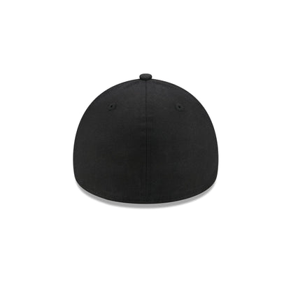 Athletics Waxed Canvas Black 59FORTY A-Frame Fitted Hat