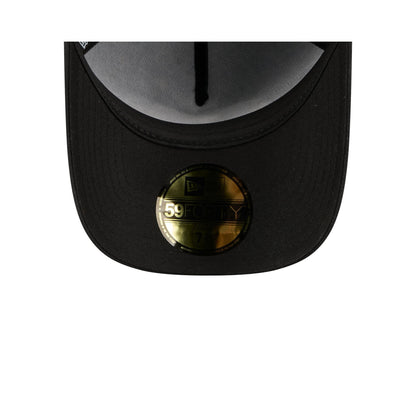 Chicago Blackhawks Waxed Canvas Black 59FORTY A-Frame Fitted Hat