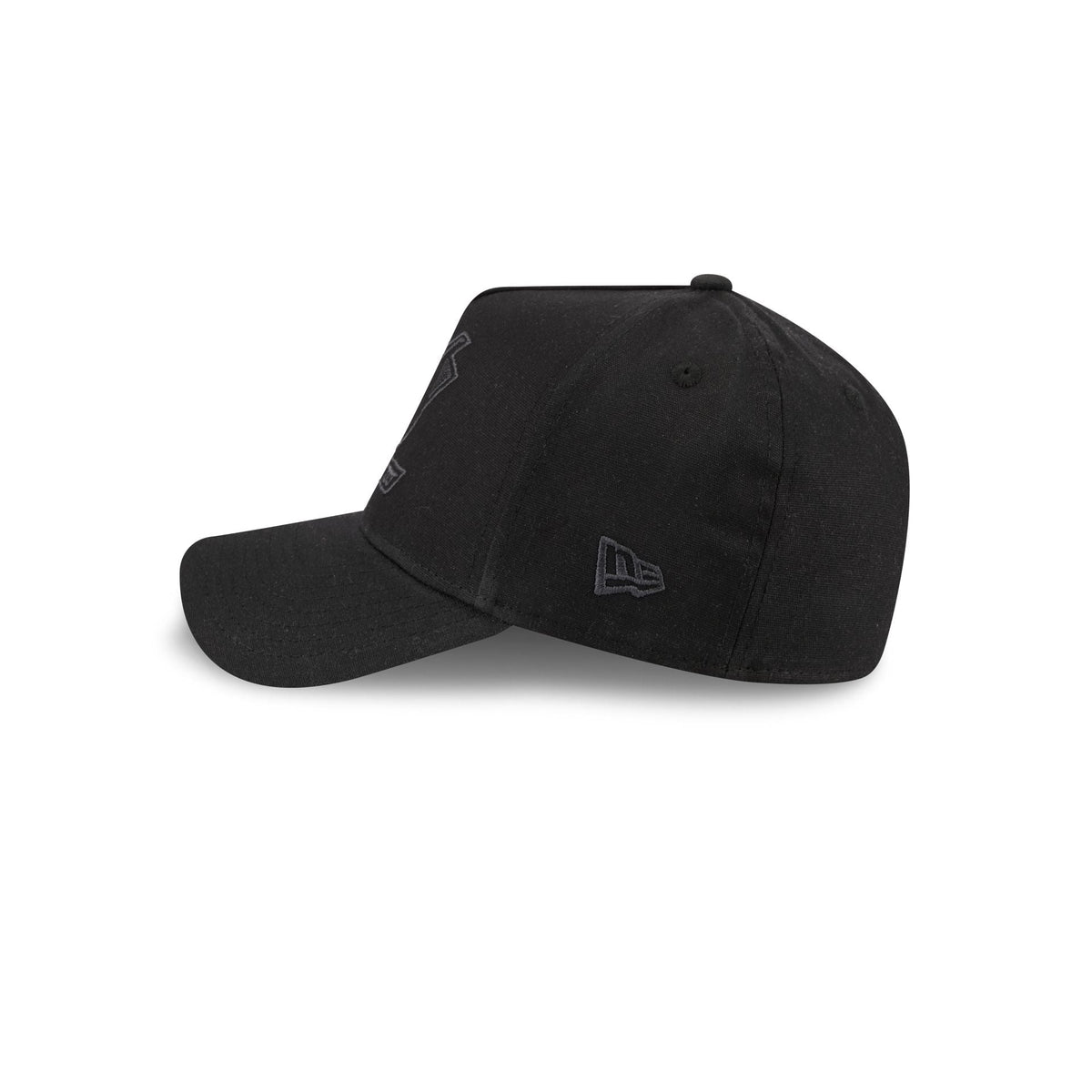 Anaheim Ducks Waxed Canvas Black 59FORTY A-Frame Fitted Hat
