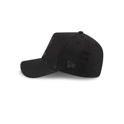 Anaheim Ducks Waxed Canvas Black 59FORTY A-Frame Fitted Hat