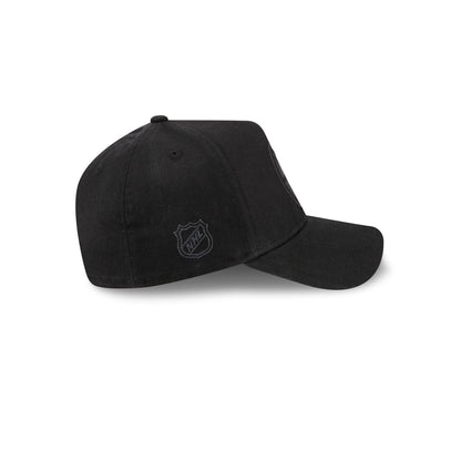 Boston Bruins Waxed Canvas Black 59FORTY A-Frame Fitted Hat