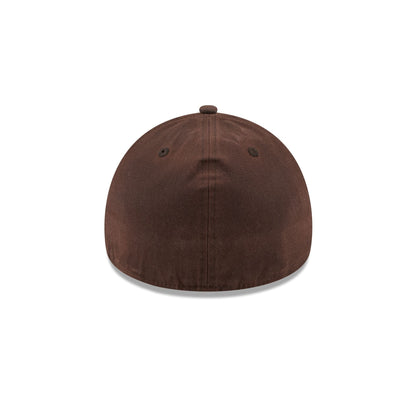 Detroit Lions Waxed Canvas Brown 59FORTY A-Frame Fitted Hat