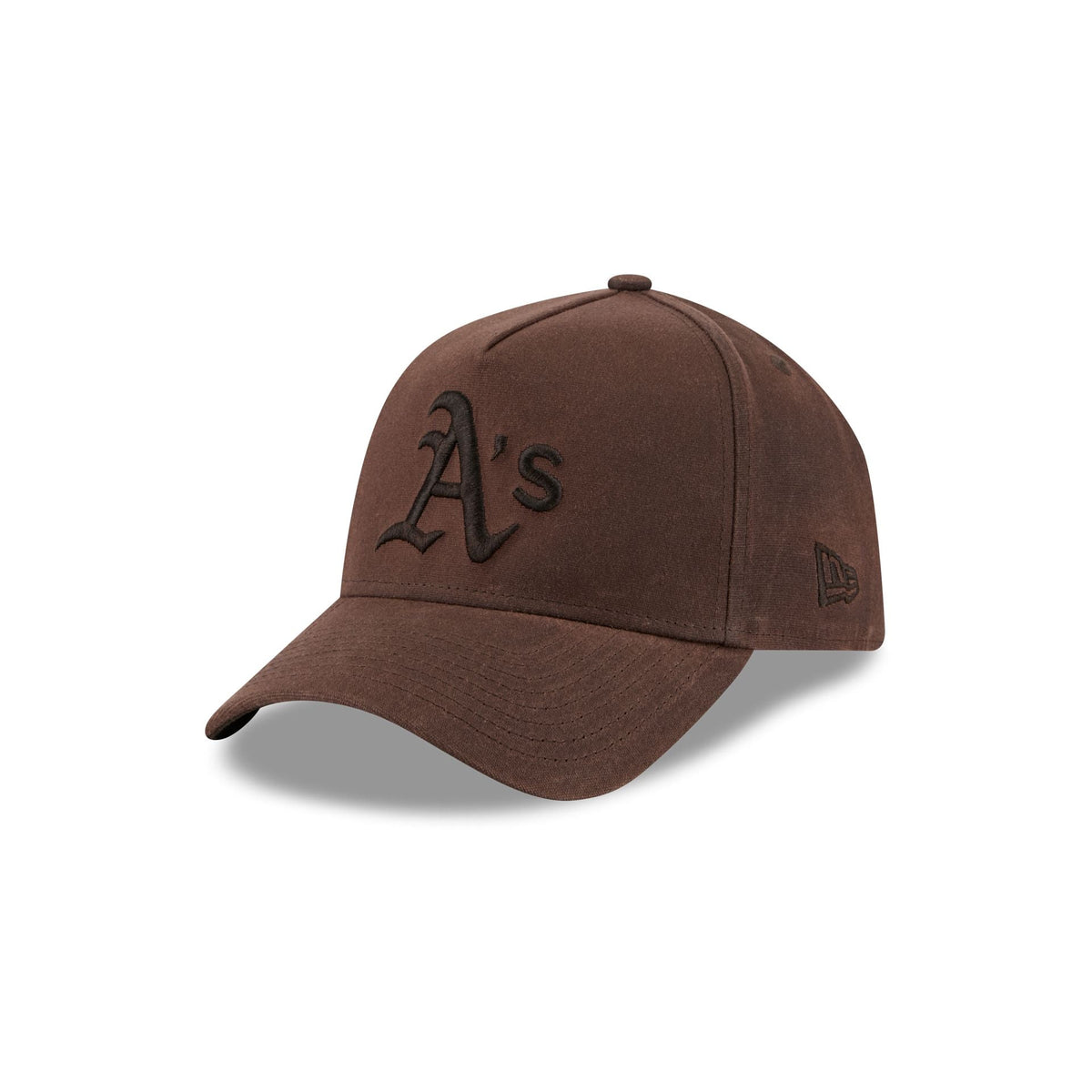Athletics Waxed Canvas Brown 59FORTY A-Frame Fitted Hat