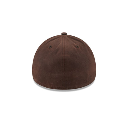 Athletics Waxed Canvas Brown 59FORTY A-Frame Fitted Hat