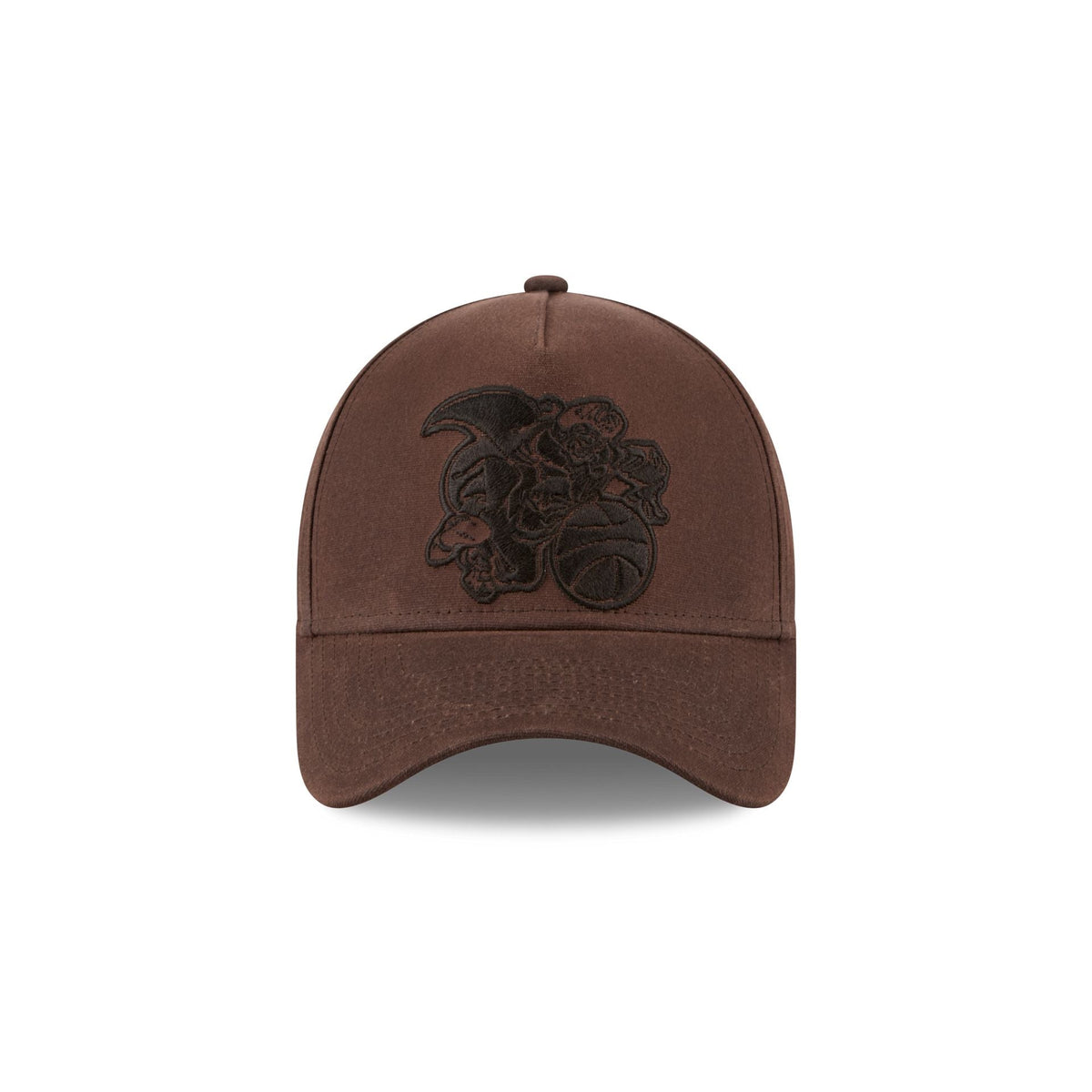 New York Knicks Waxed Canvas Brown 59FORTY A-Frame Fitted Hat