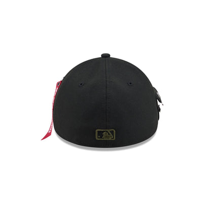 Alpha Industries x New York Mets Black 59FORTY A-Frame Fitted Hat