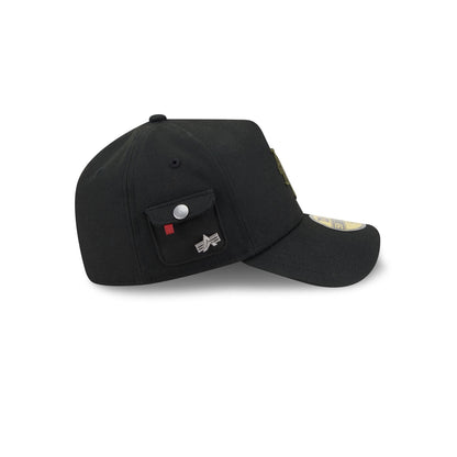 Alpha Industries x New York Mets Black 59FORTY A-Frame Fitted Hat