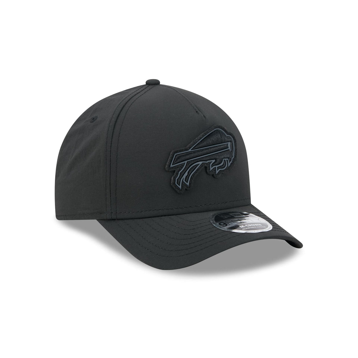 Alpha Industries x Buffalo Bills Nylon Black 9FORTY M-Crown A-Frame Snapback Hat