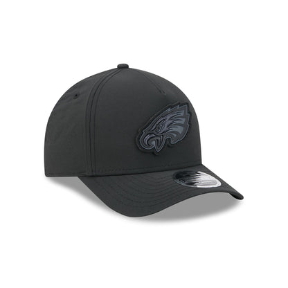 Alpha Industries x Philadelphia Eagles Nylon Black 9FORTY M-Crown A-Frame Snapback Hat