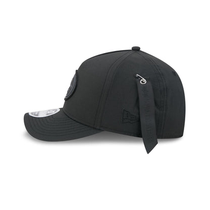 Alpha Industries x San Francisco 49ers Nylon Black 9FORTY M-Crown A-Frame Snapback Hat