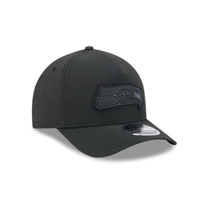 Alpha Industries x Seattle Seahawks Nylon Black 9FORTY M-Crown A-Frame Snapback Hat