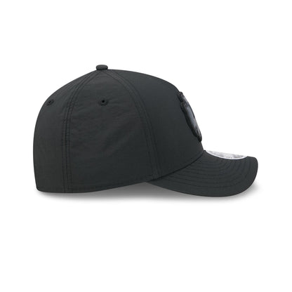 Alpha Industries x Kansas City Chiefs Nylon Black 9FORTY M-Crown A-Frame Snapback Hat