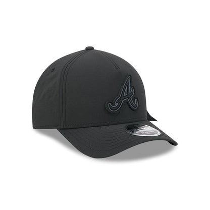 Alpha Industries x Atlanta Braves Nylon Black 9FORTY M-Crown A-Frame Snapback Hat