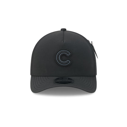 Alpha Industries x Chicago Cubs Nylon Black 9FORTY M-Crown A-Frame Snapback Hat