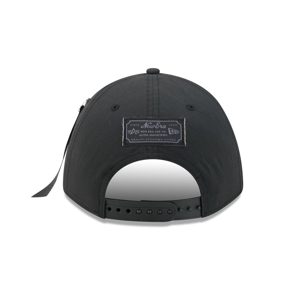 Alpha Industries x Chicago Cubs Nylon Black 9FORTY M-Crown A-Frame Snapback Hat