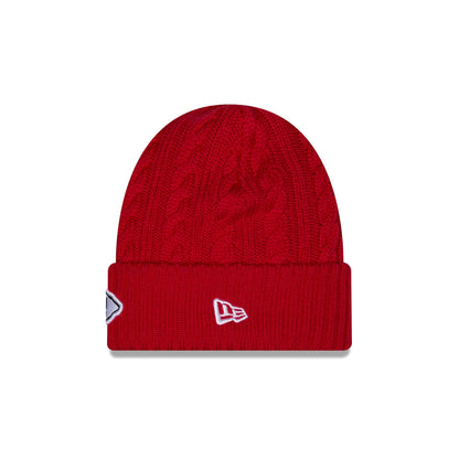 Alpha Industries x Kansas City Chiefs Cable Knit Hat