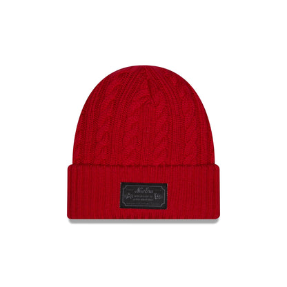 Alpha Industries x Kansas City Chiefs Cable Knit Hat