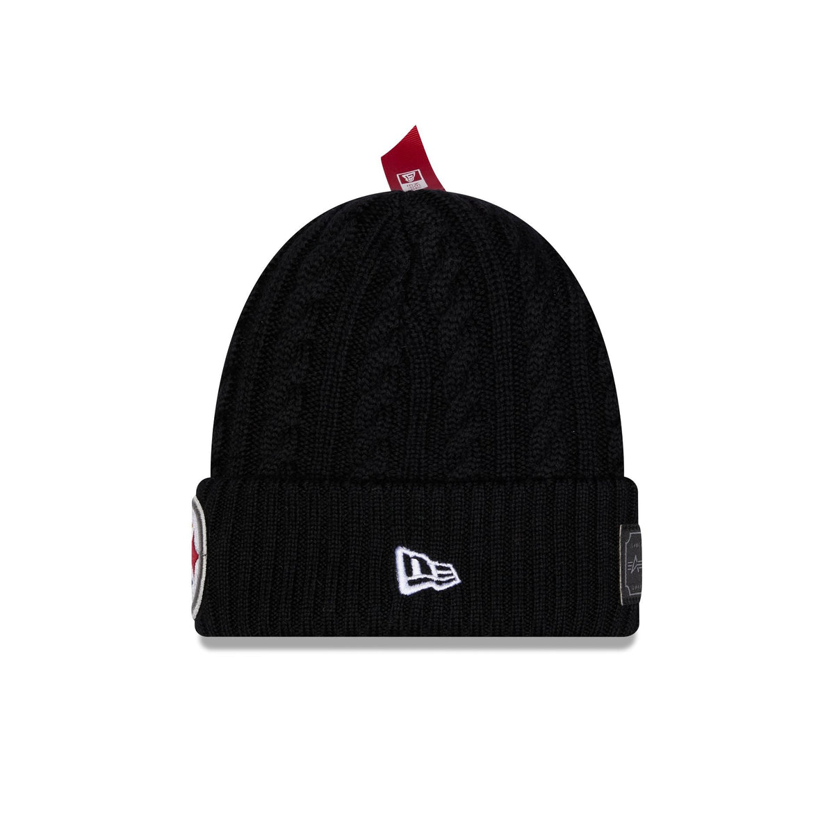 Alpha Industries x Pittsburgh Steelers Cable Knit Hat
