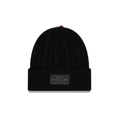 Alpha Industries x Pittsburgh Steelers Cable Knit Hat