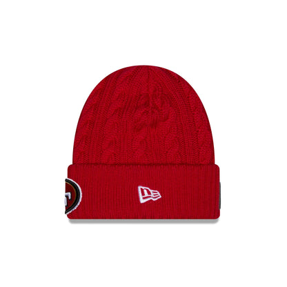 Alpha Industries x San Francisco 49ers Cable Knit Hat