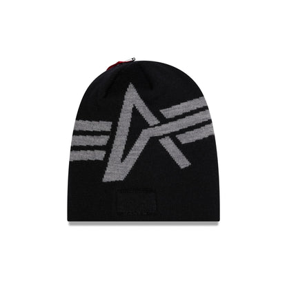 Alpha Industries x Chicago White Sox Black Beanie Hat