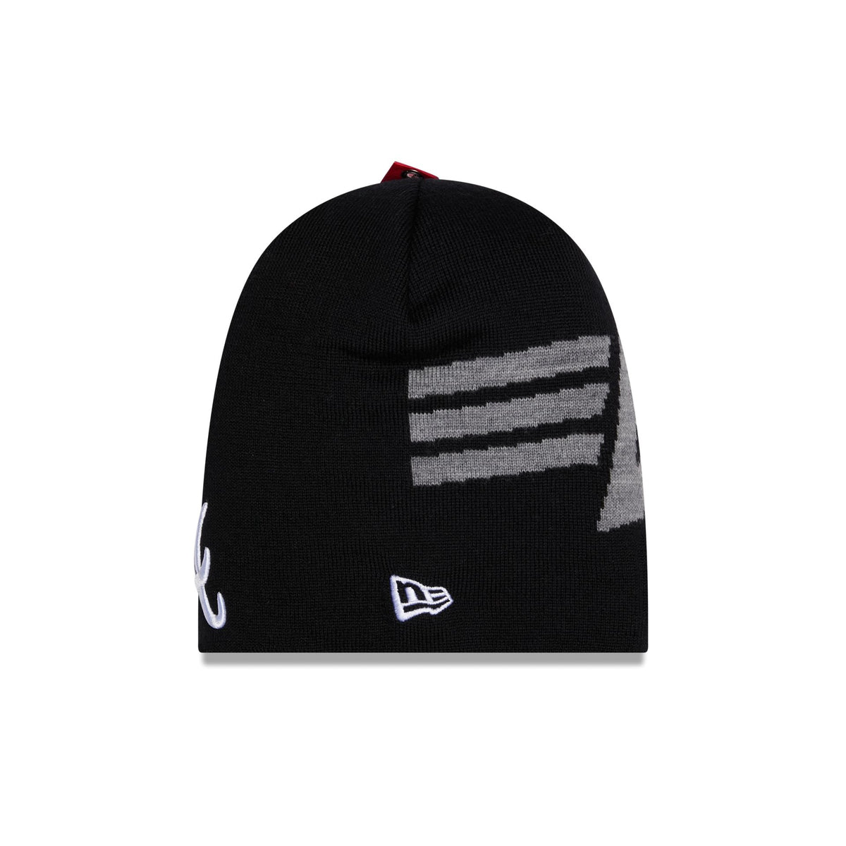 Alpha Industries x Atlanta Braves Black Beanie Hat