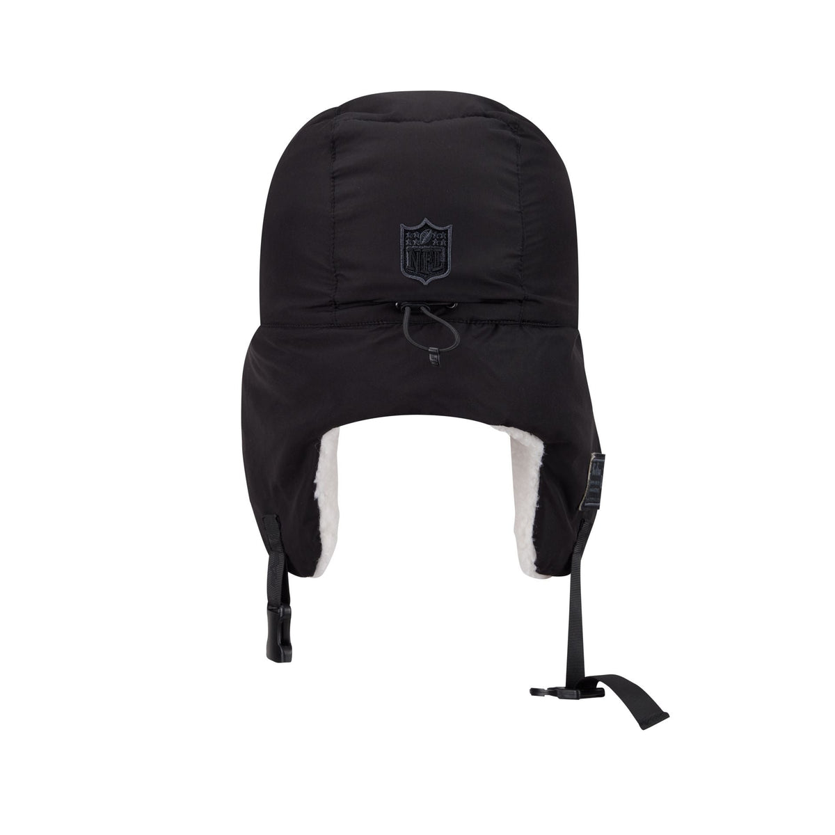 Alpha Industries x San Francisco 49ers Black Puffer Trapper Hat