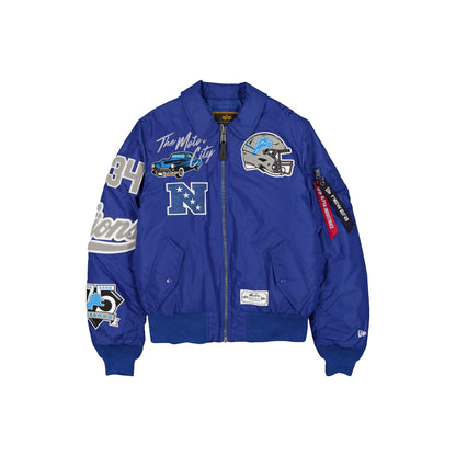 Alpha Industries x Detroit Lions MA-1 Flight Jacket