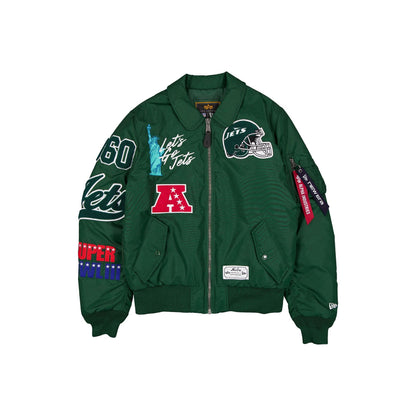 Alpha Industries x New York Jets MA-1 Flight Jacket