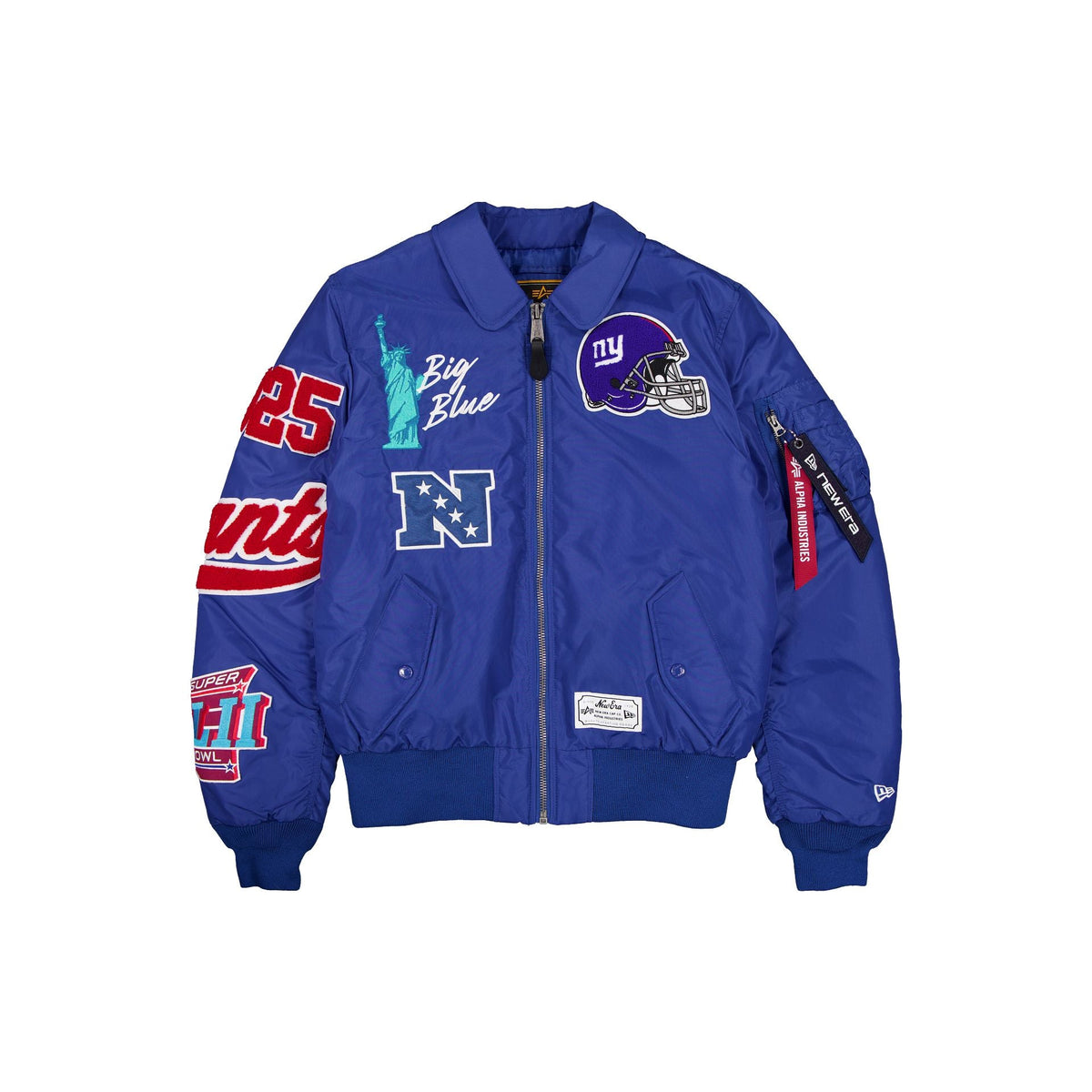 Alpha Industries x New York Giants MA-1 Flight Jacket